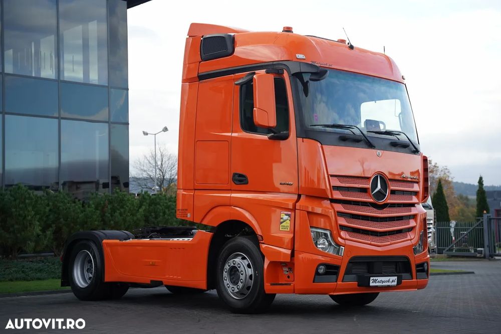 Mercedes-Benz ACTROS L 1848 / CABINĂ TIP „SALON” (CABINĂ DE LOCUIT) / STREAMSPACE / ANVELOPE 100% - 5