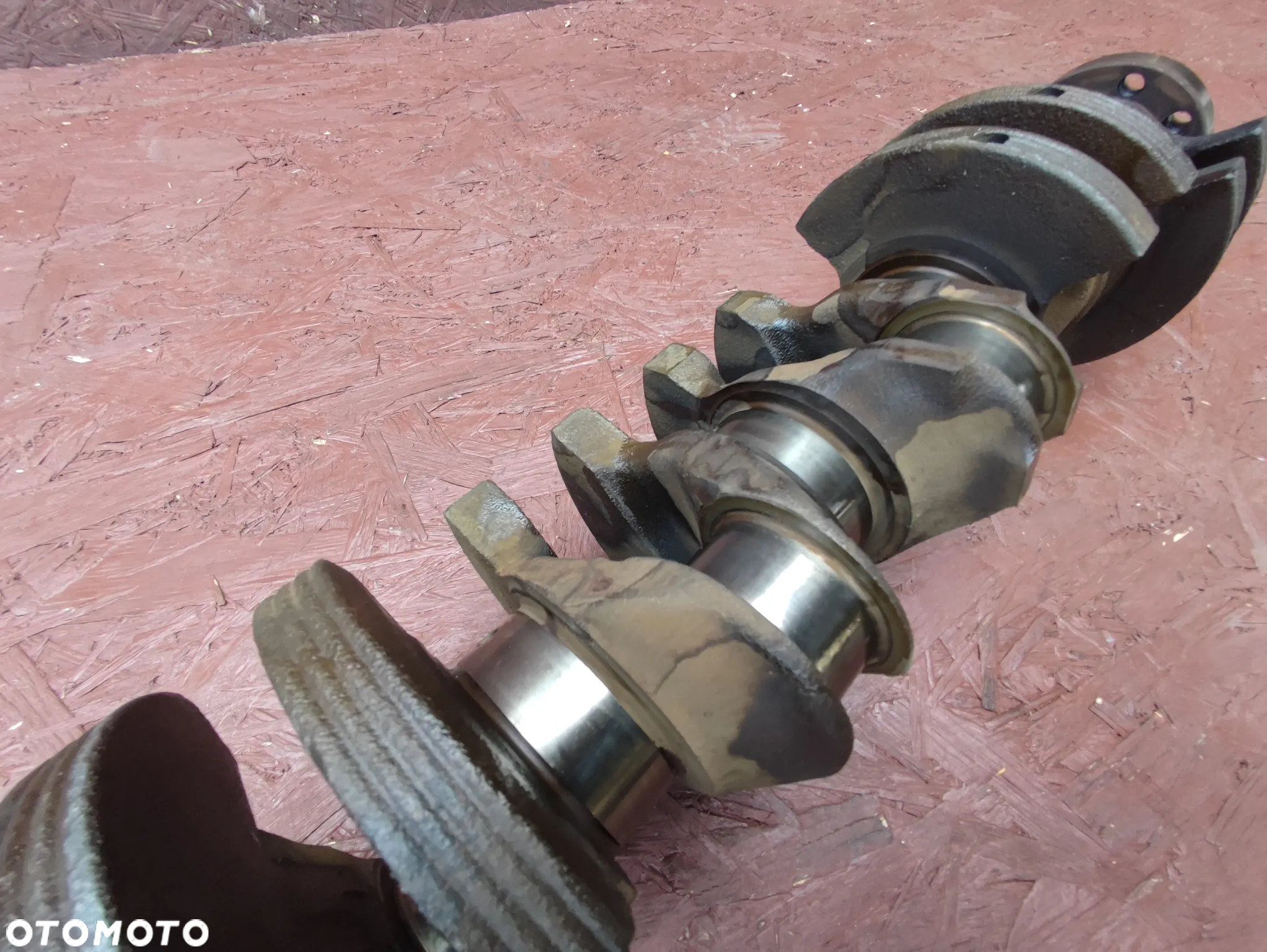 BMW E36 / E34 / E39 / Z3 ORYGINALNY WAŁ KORBOWY DO SILNIKÓW GAMY M52B25 1X VANOS / M50B25 O NR. 11 21 1 705 847 / 11 21 1 432 275 OEM W BARDZO DOBRYM STANIE - 5