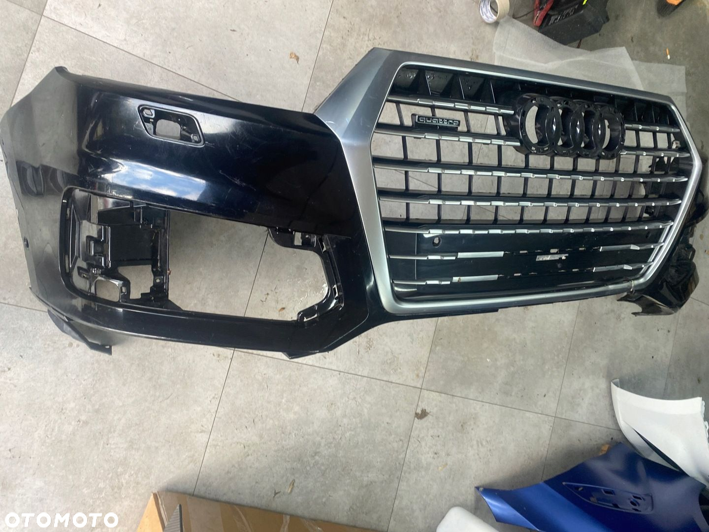 AUDI Q7 4M ZDERZAK ZWYKLY SPRYSK PDC LZ9Y - 2