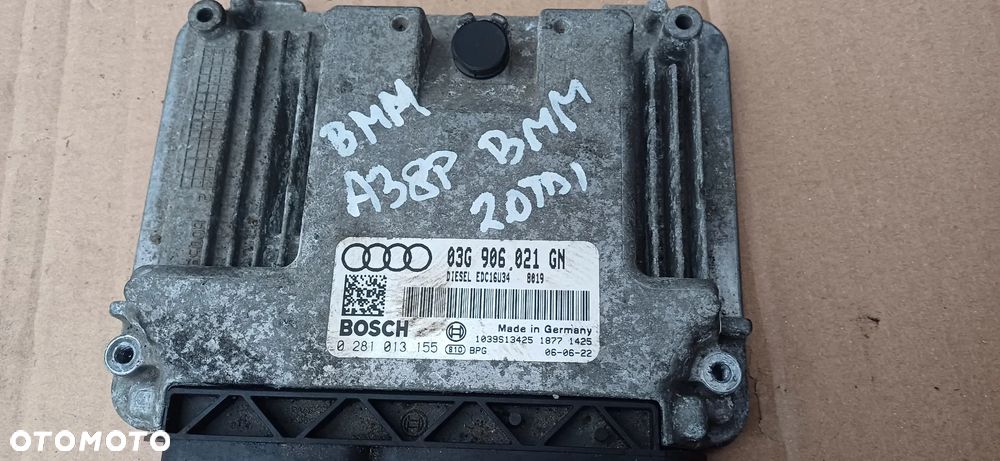 Audi A3 8P 2.0 TDI sterownik silnika 03G906021GN - 3