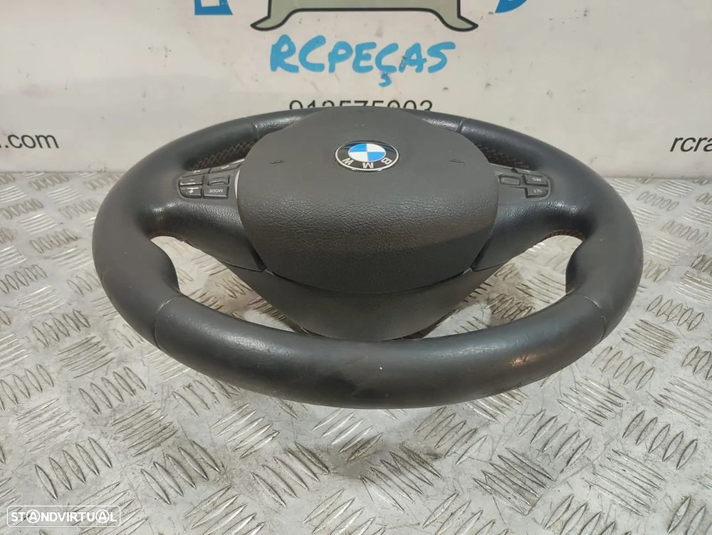 Volante Completo em Pele BMW Serie 1 F20 Comandos Multifunções - 4