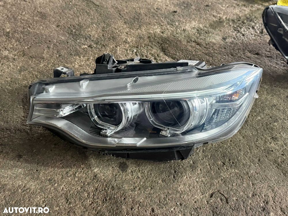 Far stanga dreapta complet bixenon BMW seria 4 F32 F33 F36 cod 7387544 7387543 - 12