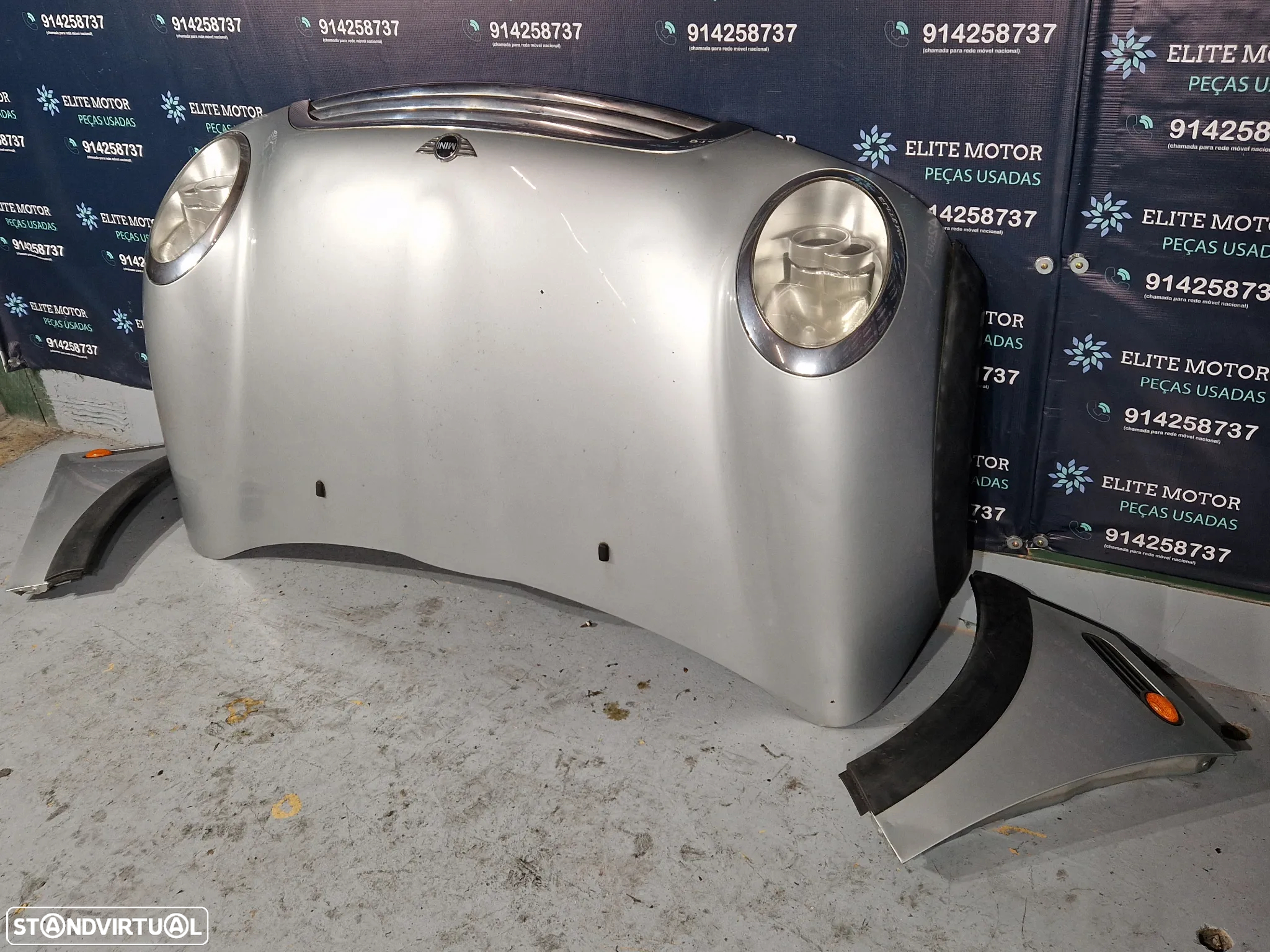 Frente completa usada MINI ONE COOPER R50 R53 1.4i capot parachoques oticas guardalamas - 11