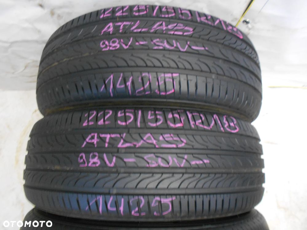 OPONY 225/55R18 ATLAS A51 SUV DOT 1425 7.4MM - 2