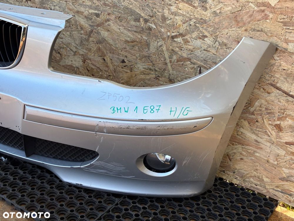 BMW 1 E87 ZDERZAK PRZÓD  PRZEDNI  HALOGEN NERKI GRILL KOMPLET - 3