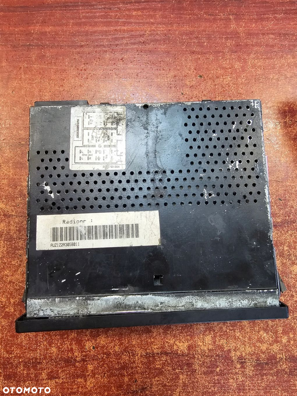 RADIO RADIOODTWARZACZ BLAUPUNKT ANTYK AUDI BETA CC 4A0035152 AUDI A4 B5 - 2