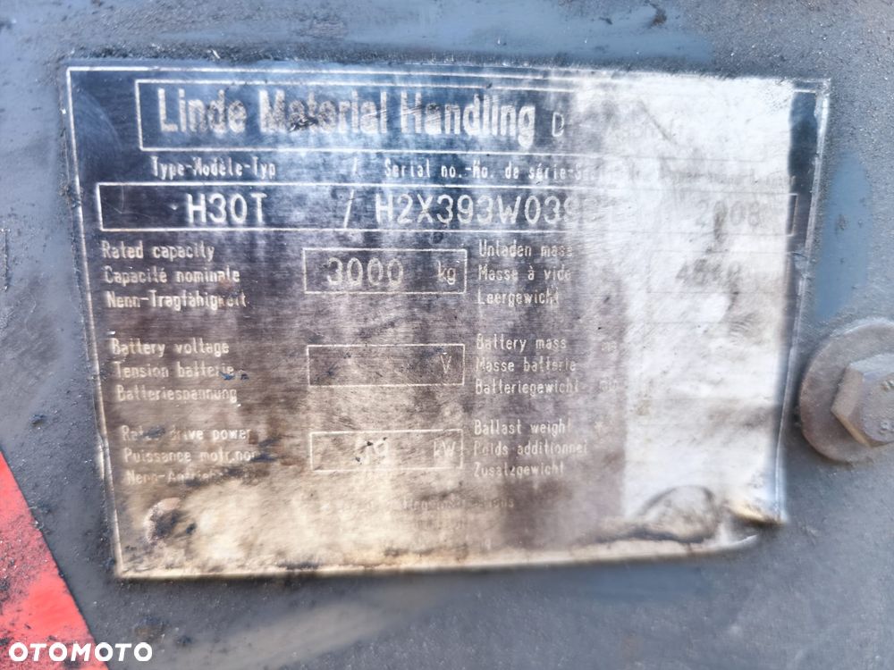 Linde H30T - 10