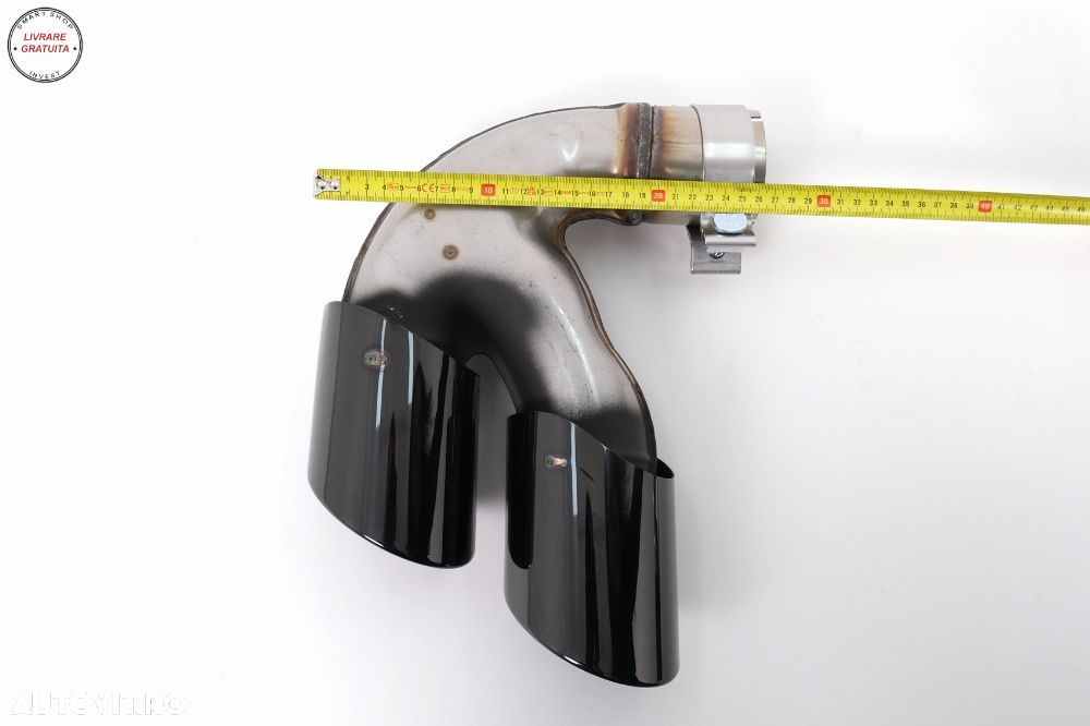 Ornamente EvacuareTobe Duble BMW X5 G05 X6 G06 X7 G07 40i M-Package (2018-up) Negr- livrare gratuita - 15