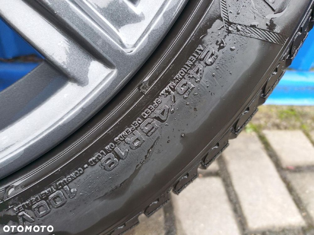 BMW 5 G30 G31 KOLA FELGI ALUFELGI OPONY ZIMA 245/45R18 SUPER STAN - 8
