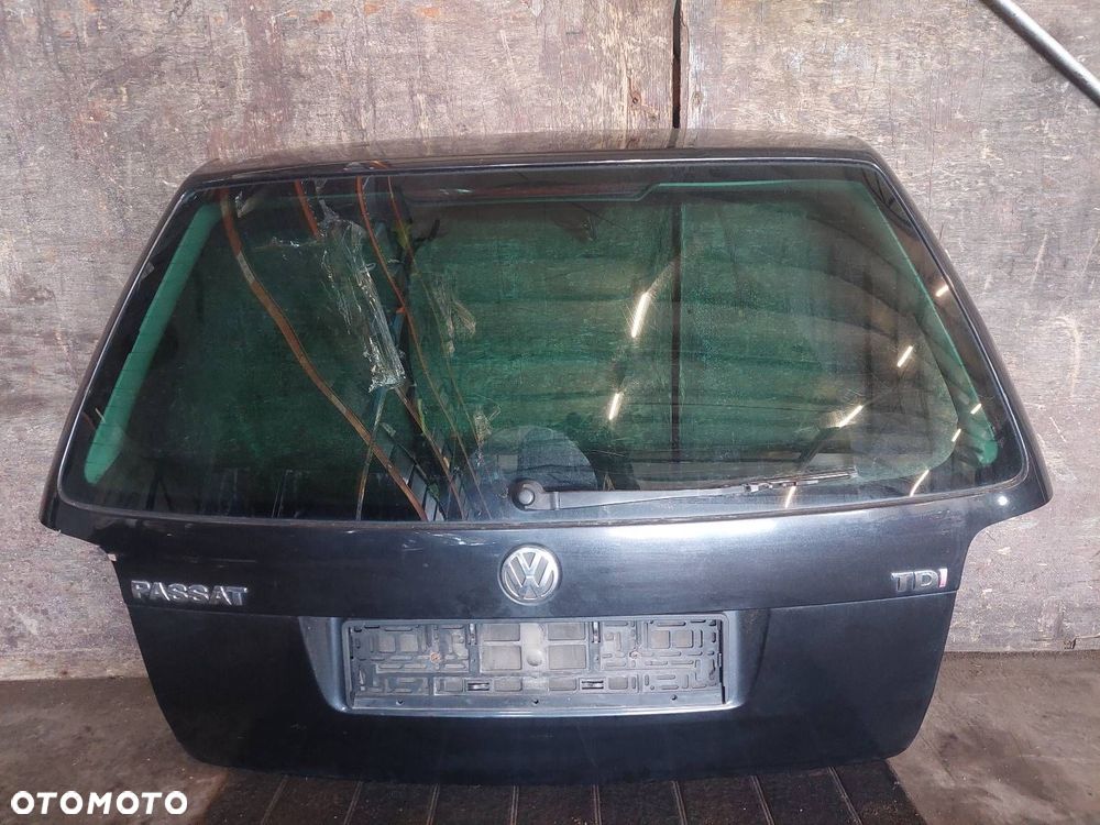 KOMPLETNY TYŁ KLAPA BAGAŻNIKA ZDERZAK TYŁ LAMPY PASSAT B5 LIFT KOMBI LC9Z - 9
