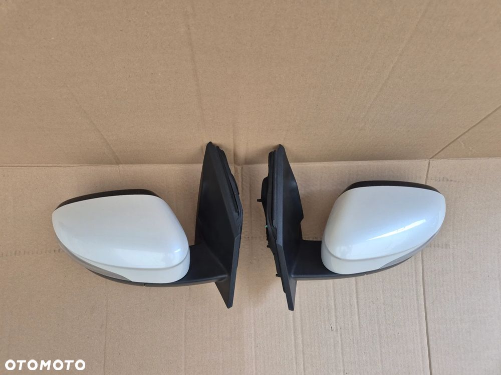 FORD EDGE MK2 LUSTERKA LUSTERKO PRAWE LEWE KOMPLET 2 SZT IDEALNE KOMPLETNE EUROPA 13pin i 15pin BIAŁE UG - 4