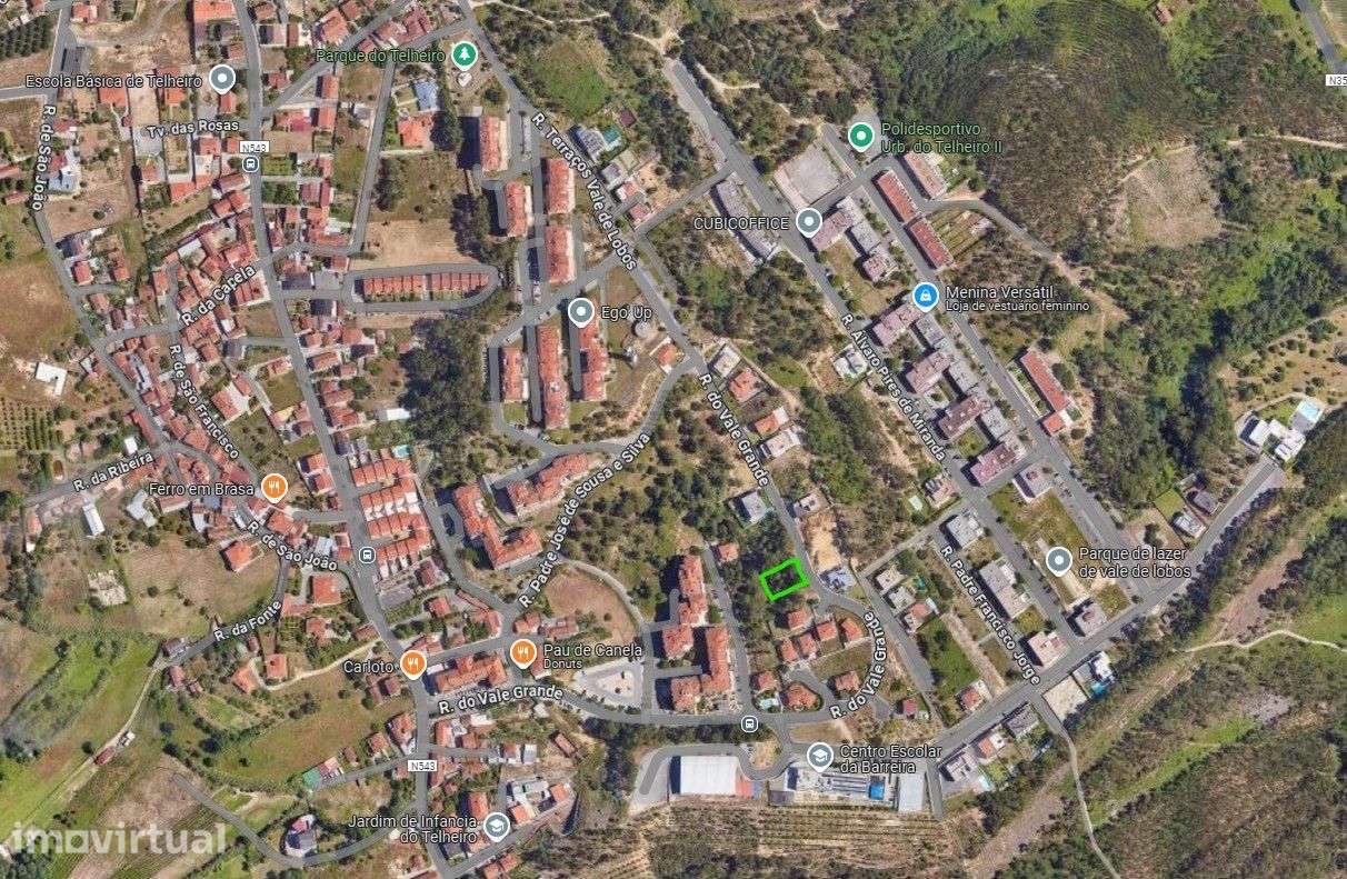 Lote Urbanizado com 587m² para Moradia -com projeto- Telheiro, Leiria - Grande imagem: 5/9