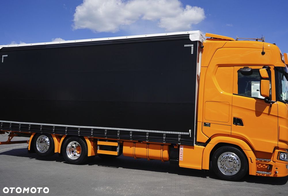 Scania / S 500 / ACC / E 6 / FIRANKA / 19 PALET / RETARDER / OŚ SKRĘTNA / PEŁNA OPCJA - 16