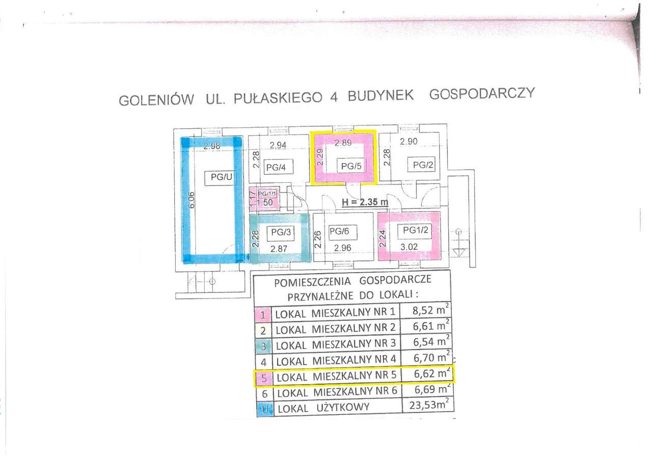 Goleniów ul. Kazimierza Pułaskiego 4/5 - Pełny obrazek: 4/5