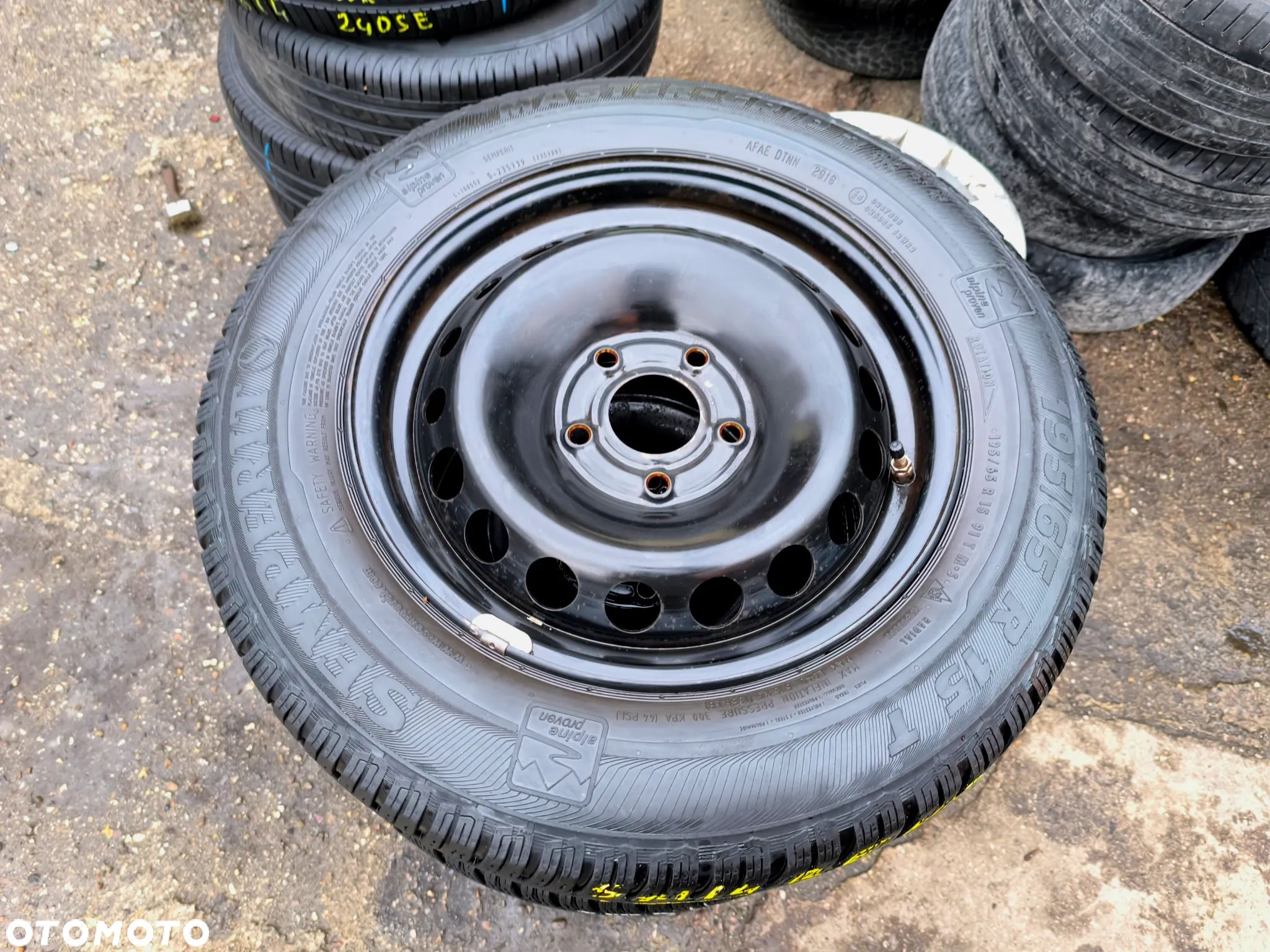 5x114,3 Felgi Stalowe 5x114 Stal 15 Koła Zimowe Zima RENAULT SCENIC MEGANE III Grand scenic Fluence NISSAN PRIMERA P12 Legnica ALU-RAD 195/65 6mm - 1