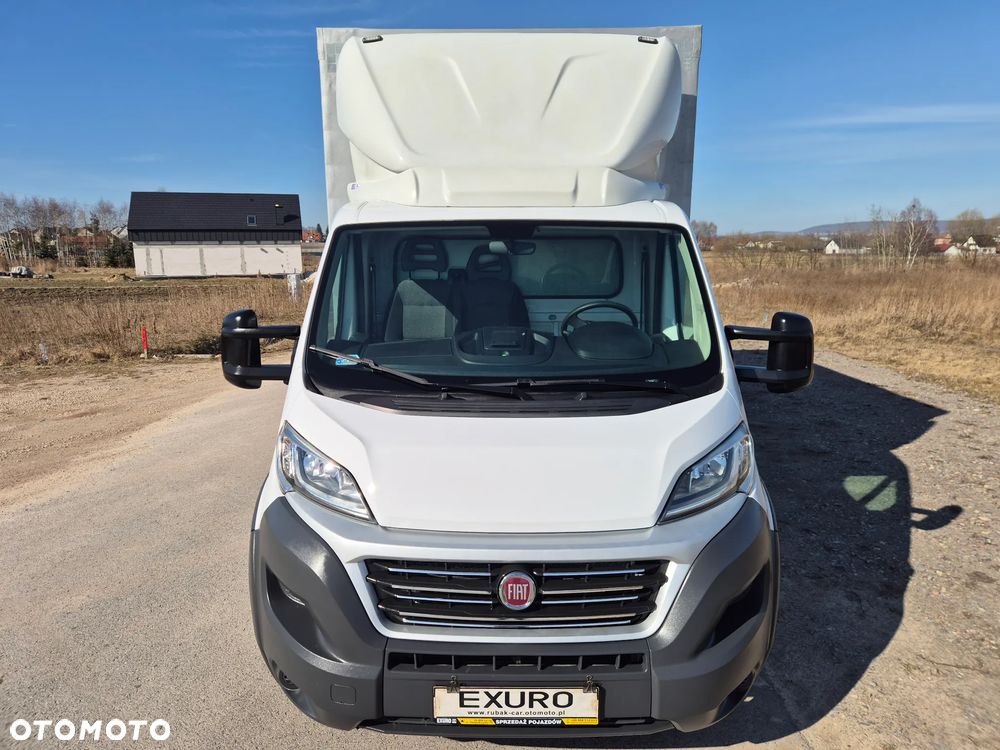 Fiat DUCATO MAXI 2.3 150KM PLANDEKA 10EP FIRANKA X2 ZSUWANY DACH SALON PL I-WŁAŚCICIEL - 5