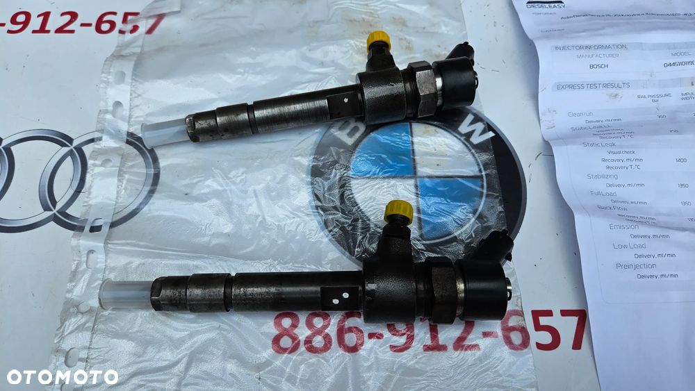 Wtrysk Wtryskiwacz Fiat Doblo Stilo Alfa Romeo 156 Lancia 1.9 2.4 JTD 0445110119 - 2