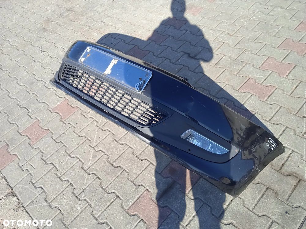 Zderzak Przedni / Przód VW Polo V 2015 Ciemny Niebieski - 3