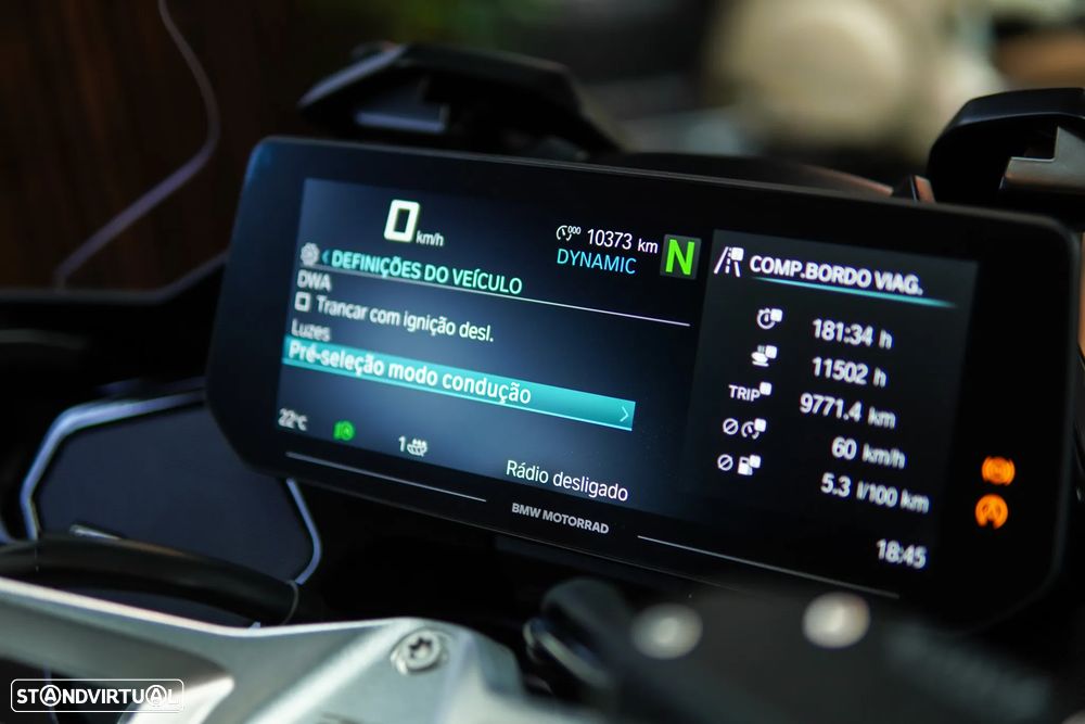 BMW R 1300 RT TRIPLE BLACK  C/ ASA - 15