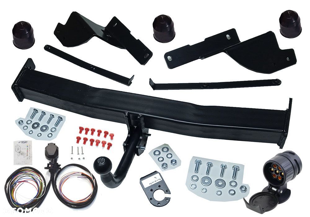 HAK HOLOWNICZY + WIĄZKA +GNIAZDO 13PIN FORD FOCUS MK2 KOMBI II 2005-2011 - 8