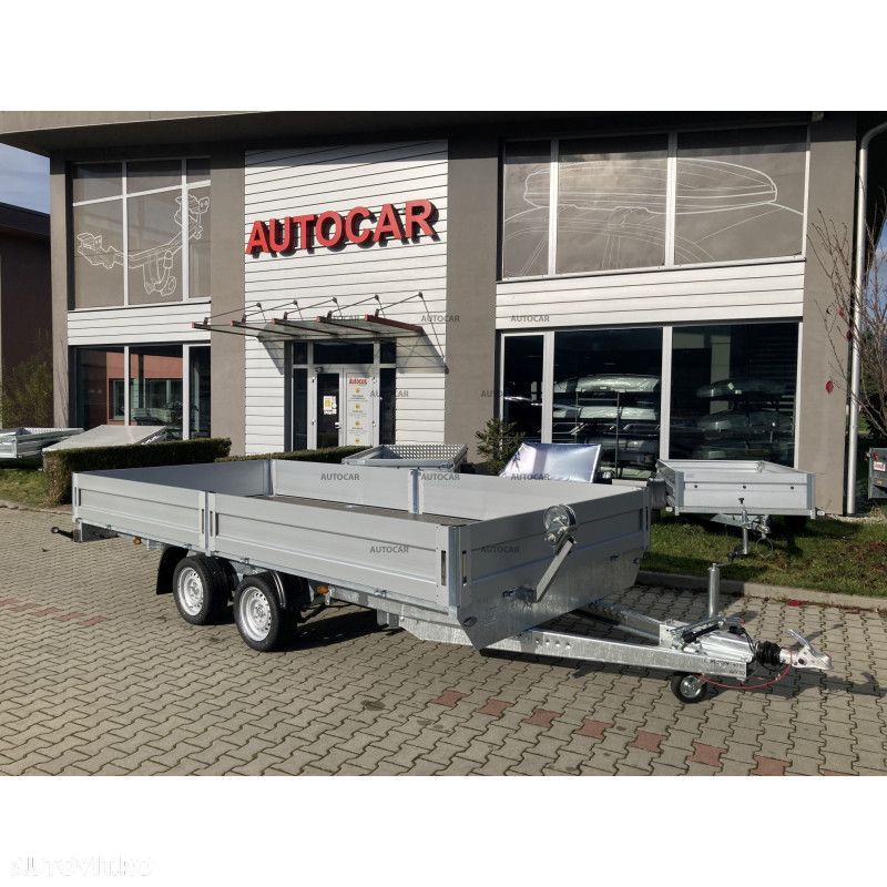 Autocar Platforma trailer universal ATLAS 4.0m 2,7t cu obloane - 1