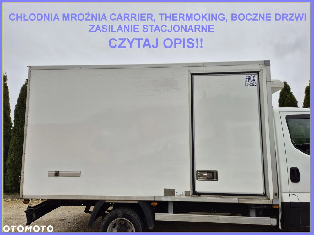 Chłodnia mroźnia Carrier, Thermoking, boczne drzwi, gruba ścianka, zasilanie stacjonarne 230v - 1