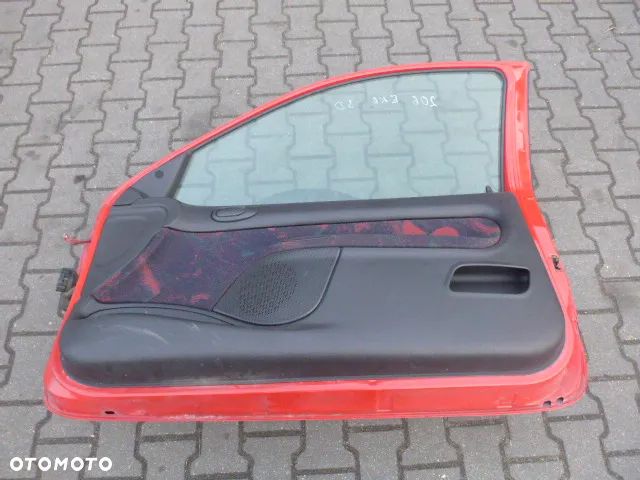 DRZWI PRAWY PRZÓD PRAWE PRZEDNIE PEUGEOT 206 EKB 3D KOMPLETNE - 4