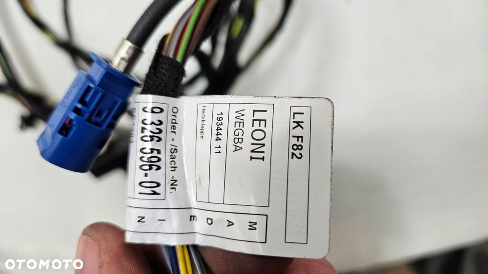 wiązka instalacja klapy bmw m3 f80 m4 f82 9326594 - 4