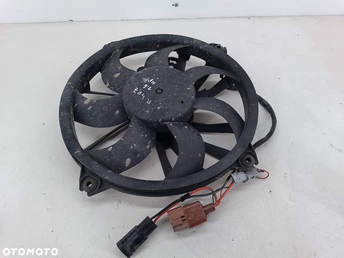 WENTYLATOR CHŁODNICY PEUGEOT 407 9684229880 1.6 HDI - 1