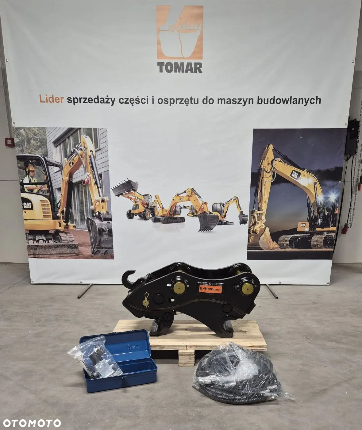 Szybkozłącze hydrauliczne BK Hammer maszyny 10-17t JCB JS130 JS145 - 2