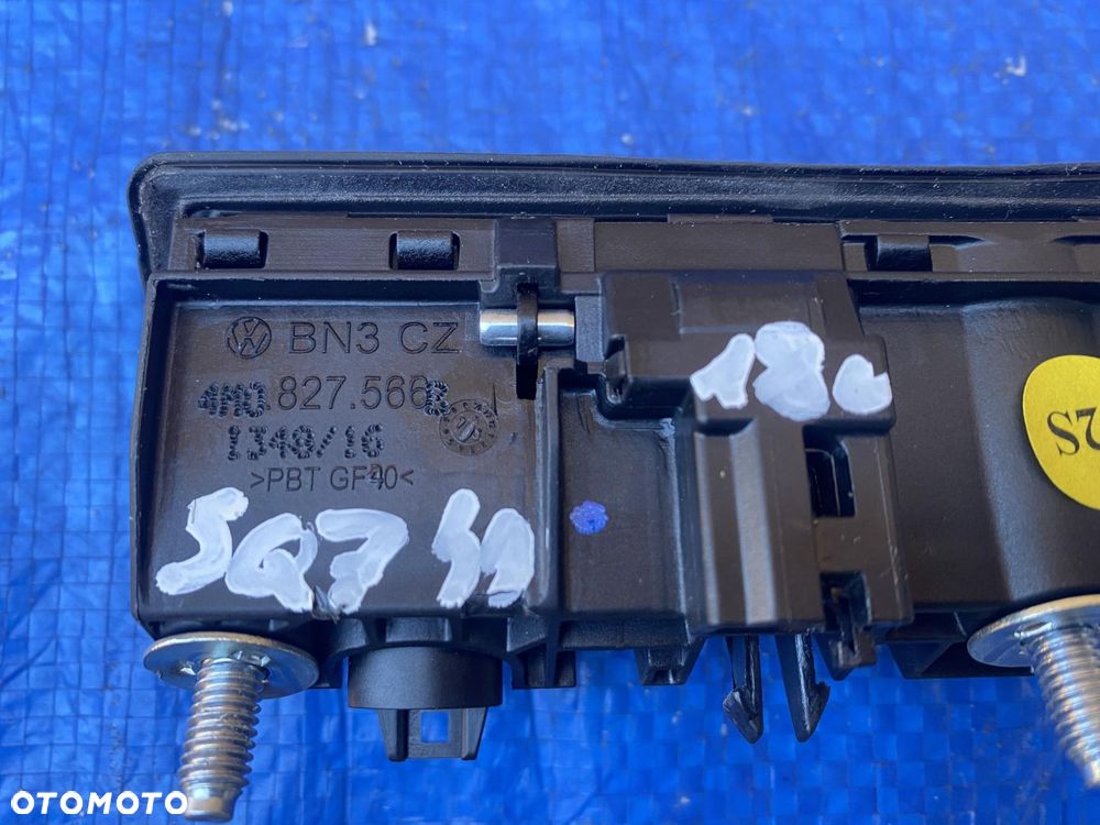 AUDI SQ7 Q7 4M 4M0827566B KLAMKA BAGAŻNIKA KAMERA MIKROSTYK / ORYGINAŁ - 2