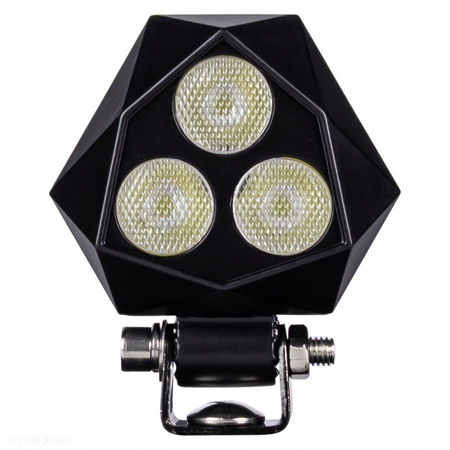 lampa robocza led 3xled trójkątna do pojazdów i maszyn - 3