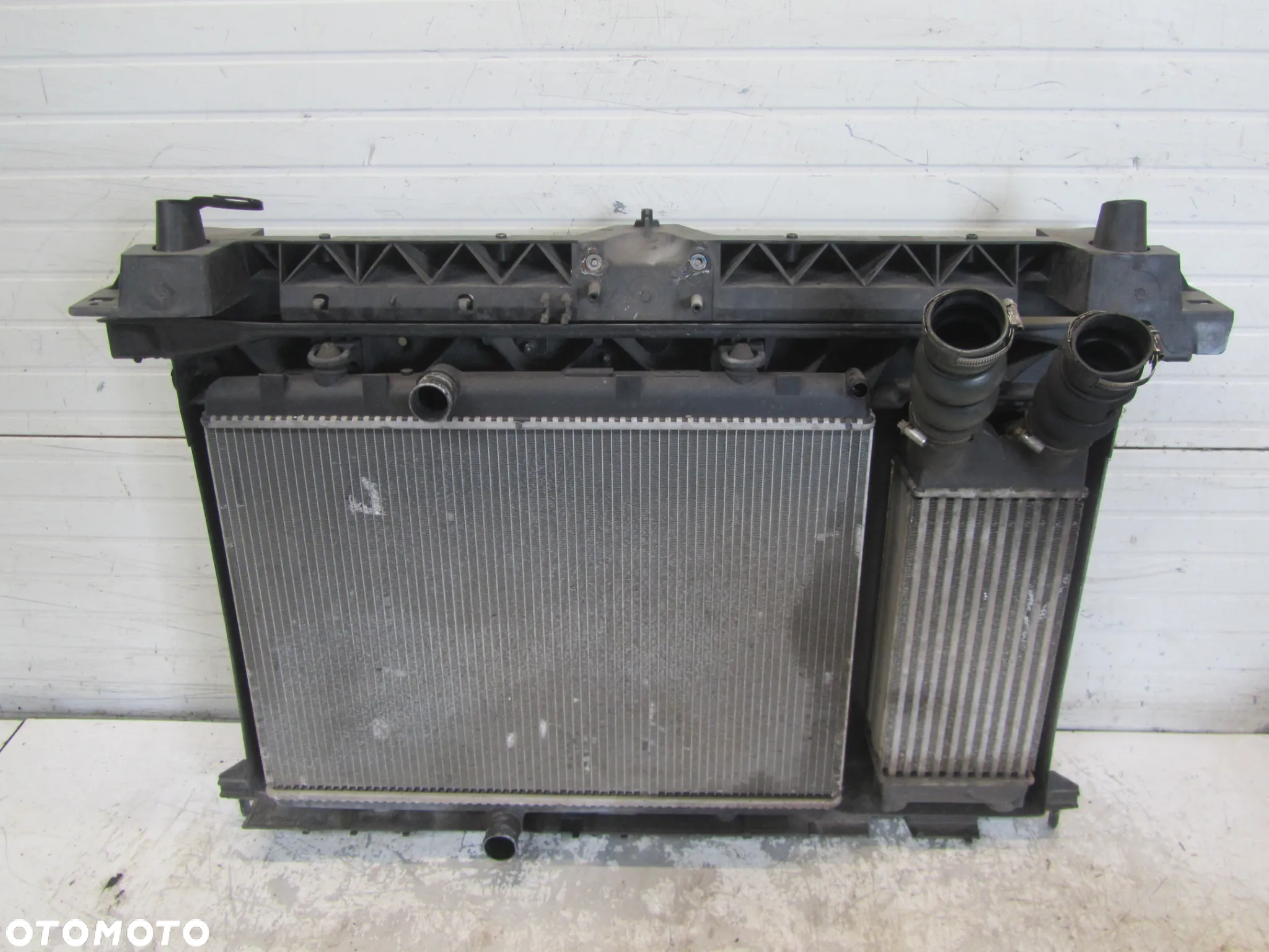 citroen berlingo 1.6 pas przedni chłodnica wody intercooler - 2