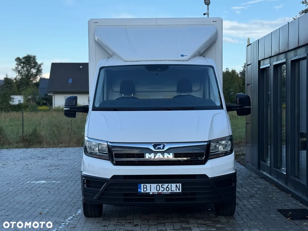 MAN TGE 3.180 / Kontener 8EP + Winda 750KG / 2021 ROK PRODUKCJI / Automat 8-biegów / DUŻY SERWIS / ZAREJESTROWANY W PL - 2