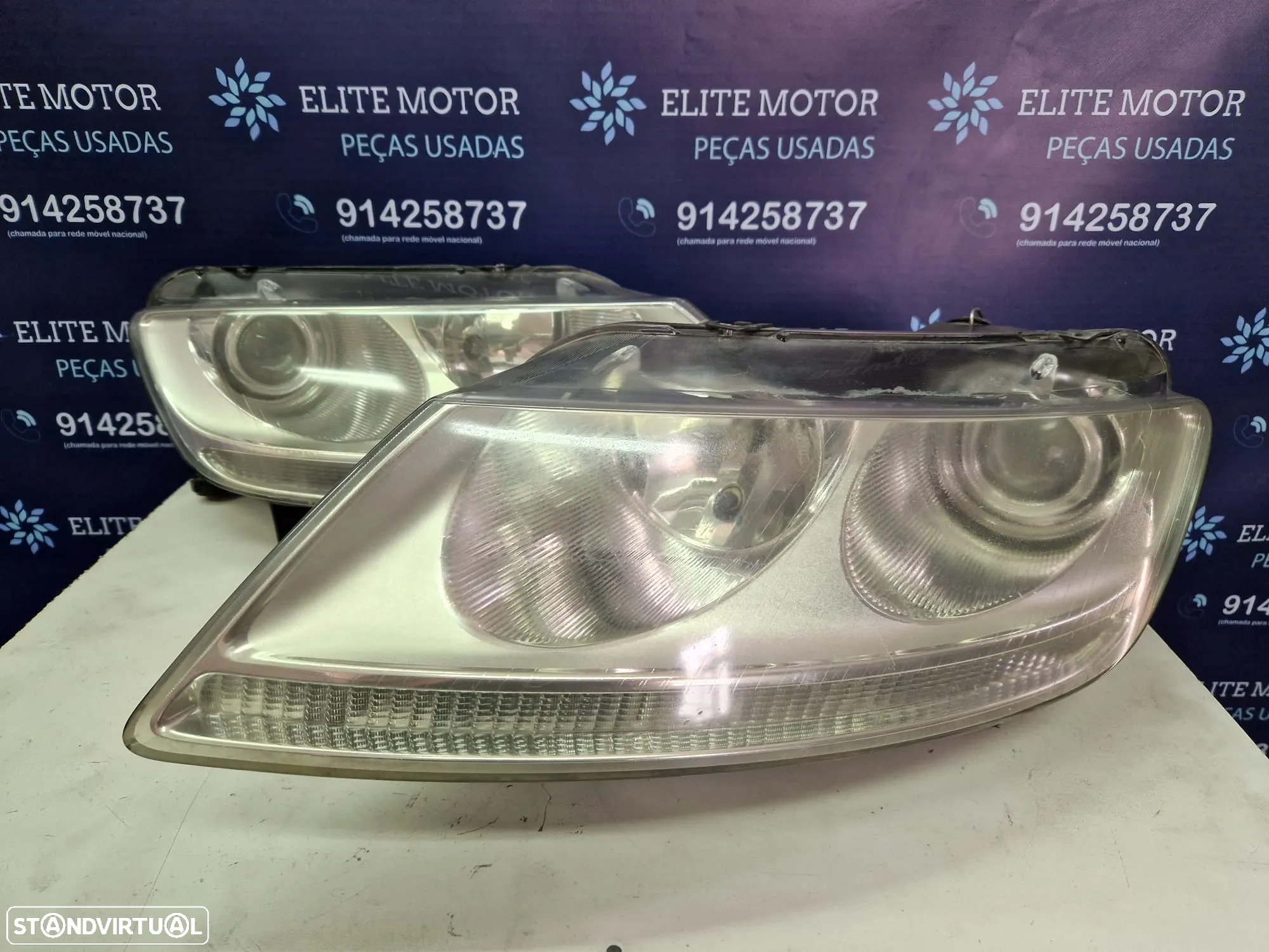 Óticas usadas VW PHAETON XENON ESGUICHO farol - 2