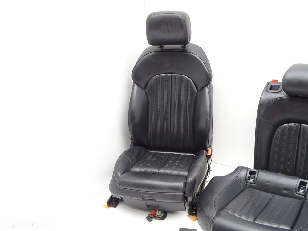 Komplet foteli fotel skóra kanapa tył prawy lewy 8k0881104m audi a7 4g - 6