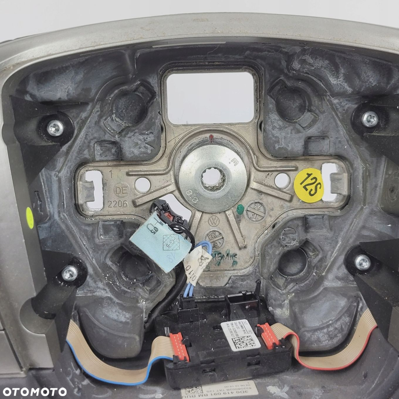 VW PHAETON II LIFT KIEROWNICA PODGRZEWANA WIBRACJA ACC 3D0419091BM - 5