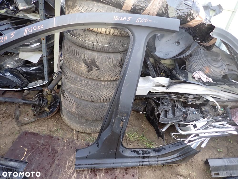 SEAT IBIZA V POSZYCIE SŁUPEK ŚRODKOWY LEWY - 2