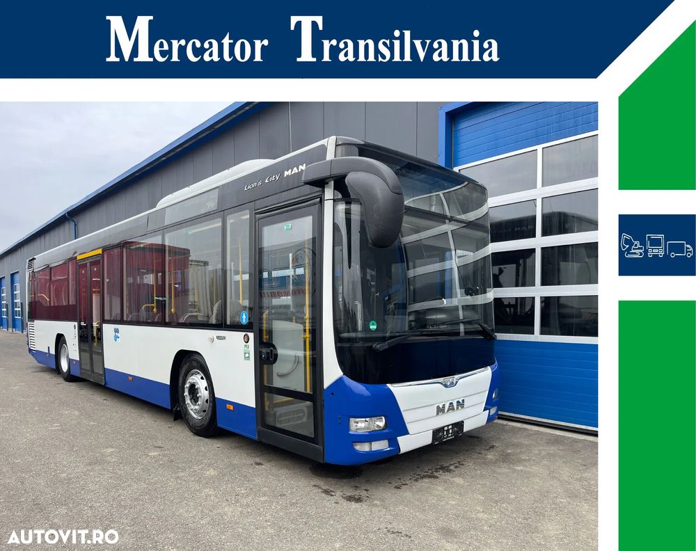 MAN A78 LE Ü Lion’s City Euro 6 / Retarder / Climă / 42+44 locuri – 5 buc - 2