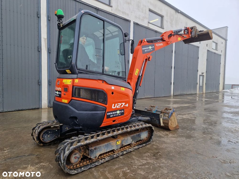 Kubota U 27-4 jak JCB CAT WACKER R418 - 4