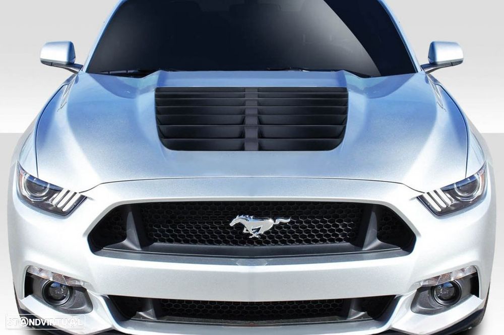 Capô Ford Mustang (2015 a 2017) Look GT 500 - 7