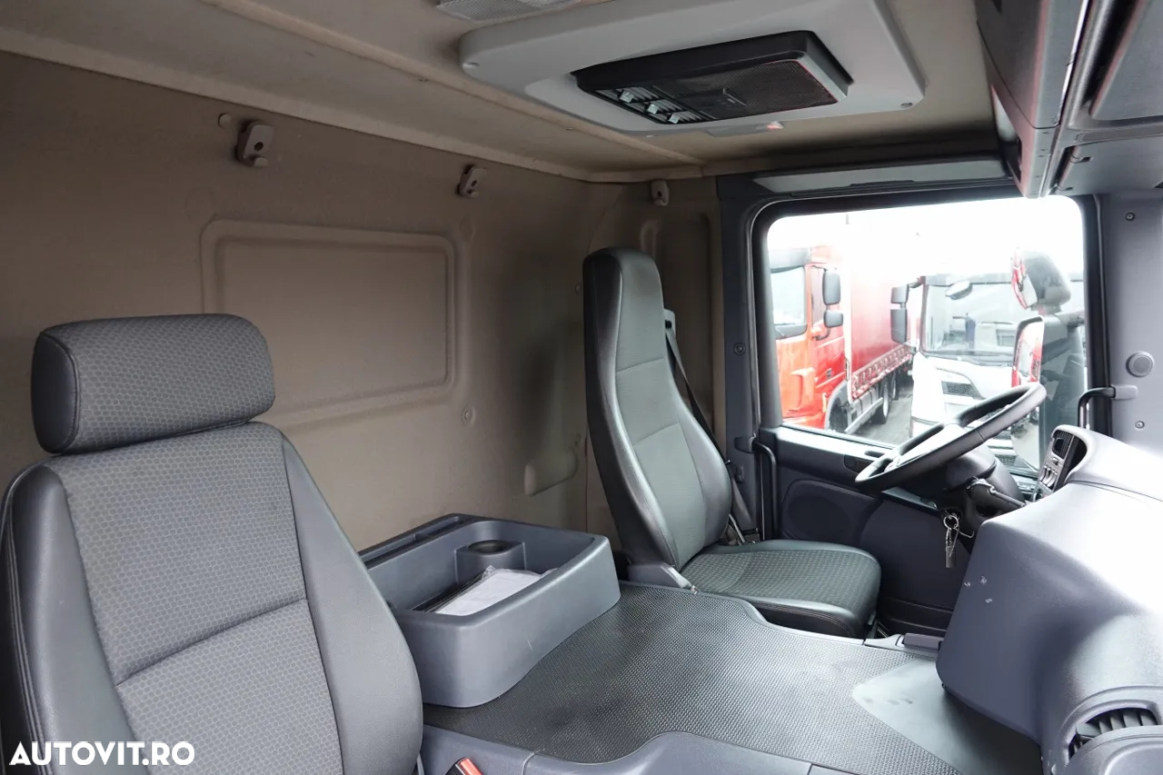 Scania P420 / 6x4 / BOX - 6.8 m / HDS HIAB 188 4x extension -13 meters / EURO 6 / RADIO CONTROL / ROTATOR / PALLET FORKS - 34