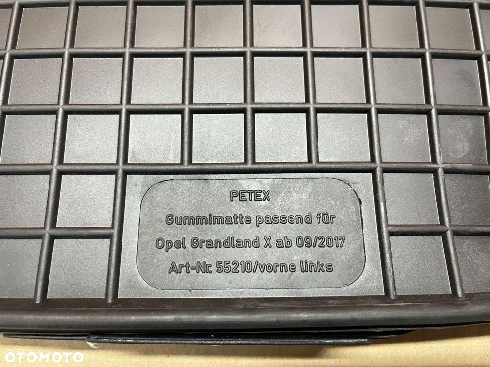 DYWANIKI GUMOWE OPEL GRANDLAND X NIEMIECKA FIRMA PETEX - 2