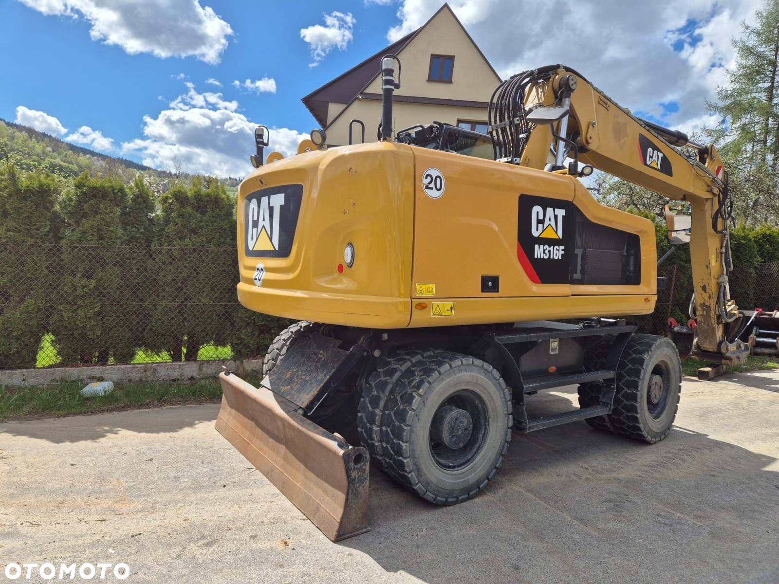Caterpillar M317F CAT M315 M314 M316 M318 ROK 2019/2020 - 13