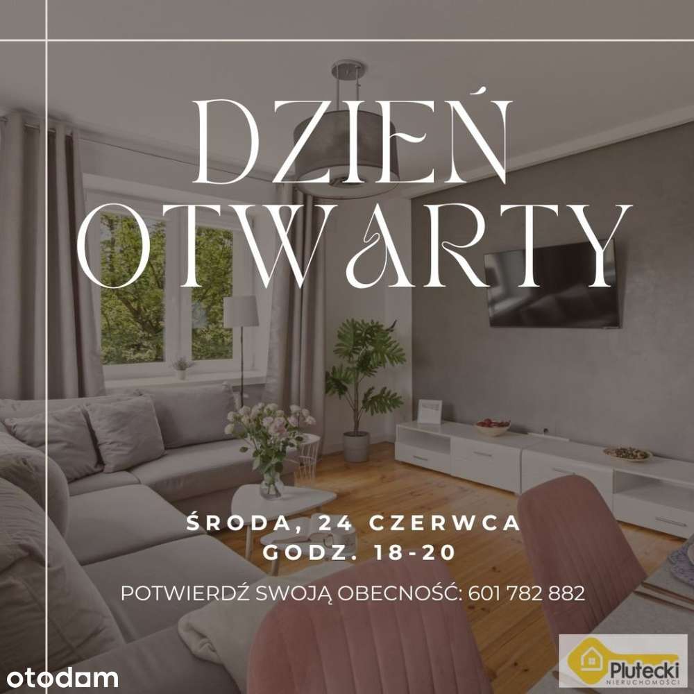 Dzień Otwarty|Słoneczne 3 pok w sercu Nowej Huty