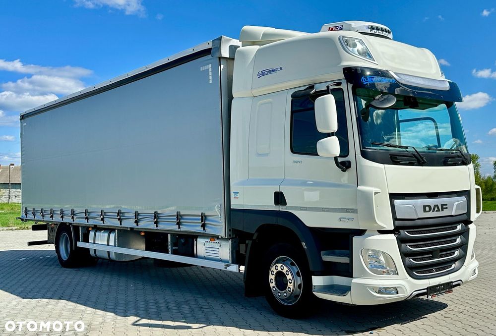 DAF CF 320 / FIRANKA / 21 EUROPALET / SYPIALKA / AUTOMAT / KLIMA POSTOJOWA / 2021 ROK - 1