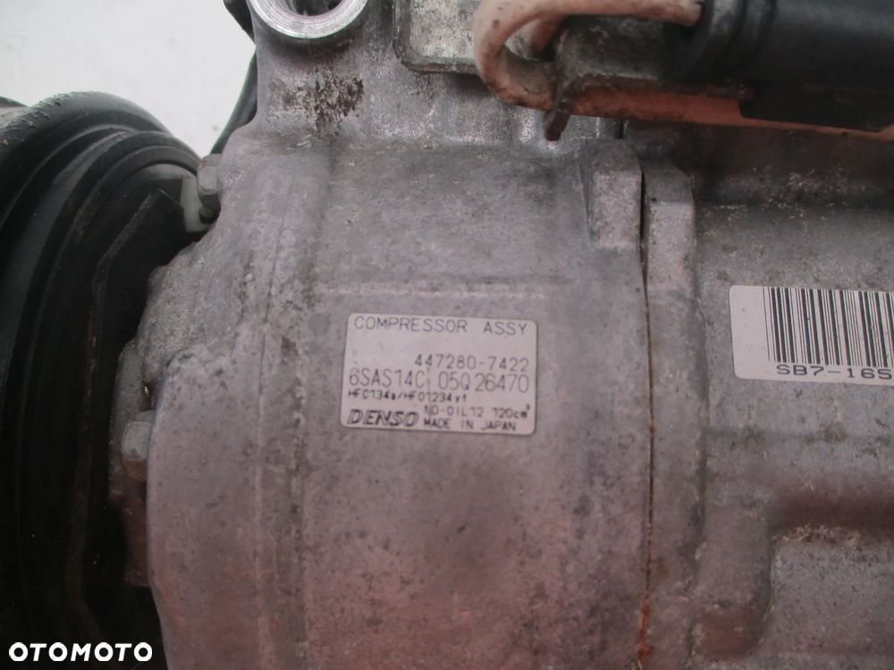 MERCEDES W176 W246 W117 447280-7422 KOMPRESOR SPRĘŻARKA KLIMATYZACJI - 2