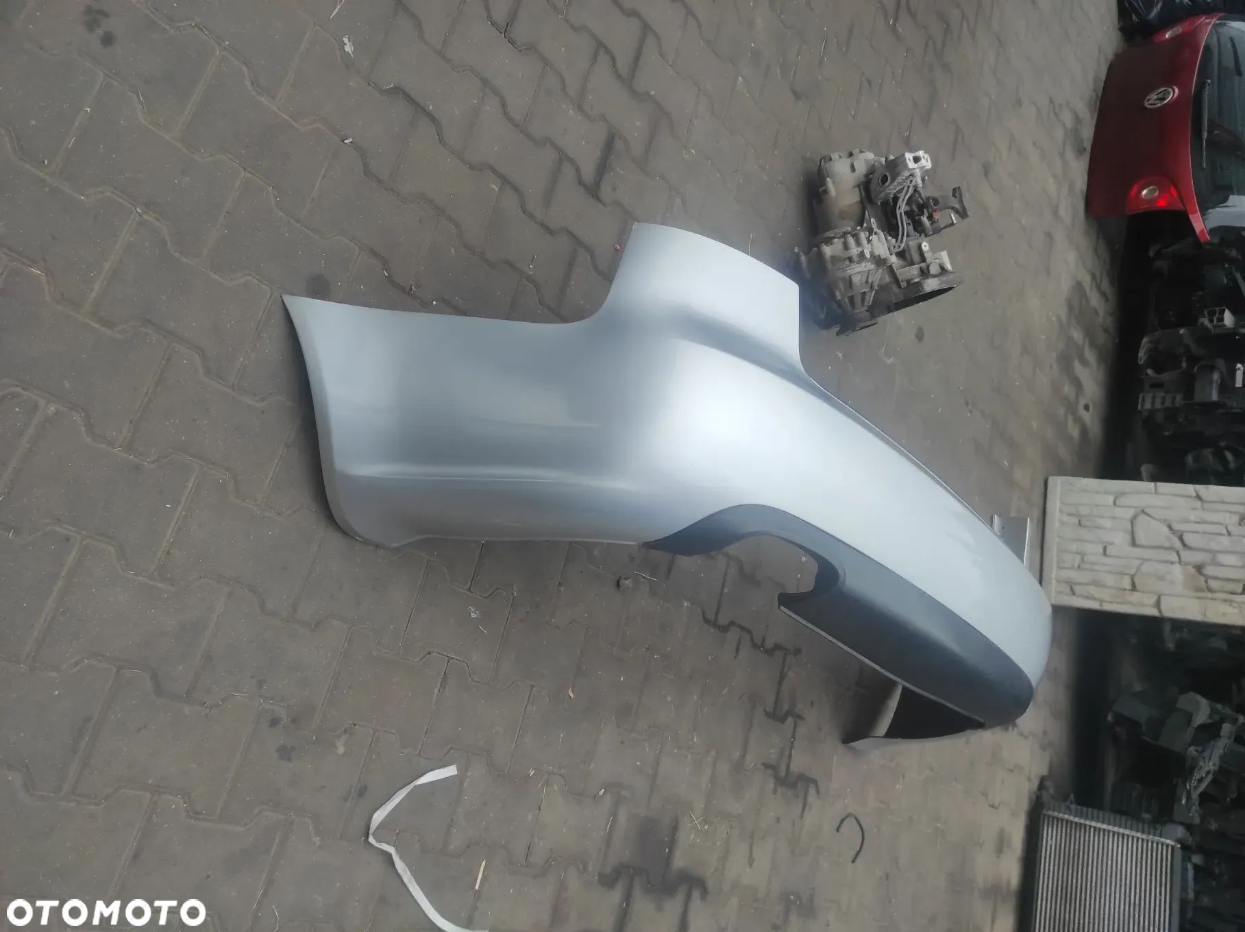AUDI A4 B7 AVANT ZDERZAK TYŁ TYLNY KOMBI LY7W SREBRNY DYFUZOR WYSYŁKA !!!!! - 1