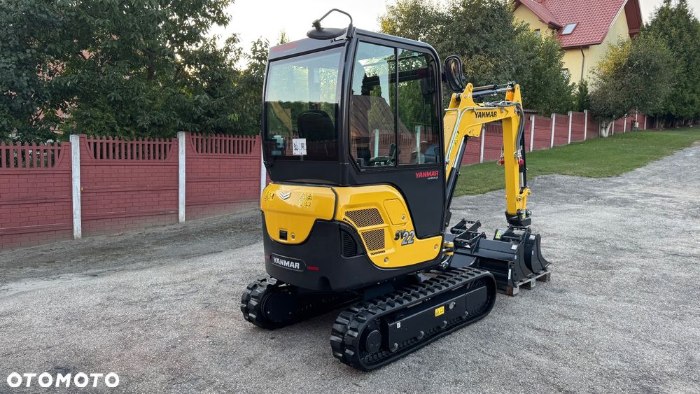 Yanmar SV22 / rok prod. 2021 / liczba godzin 42 / zakupiona w polskiej sieci dealerskiej / komplet 3 łyżek / stan idealny / - 7