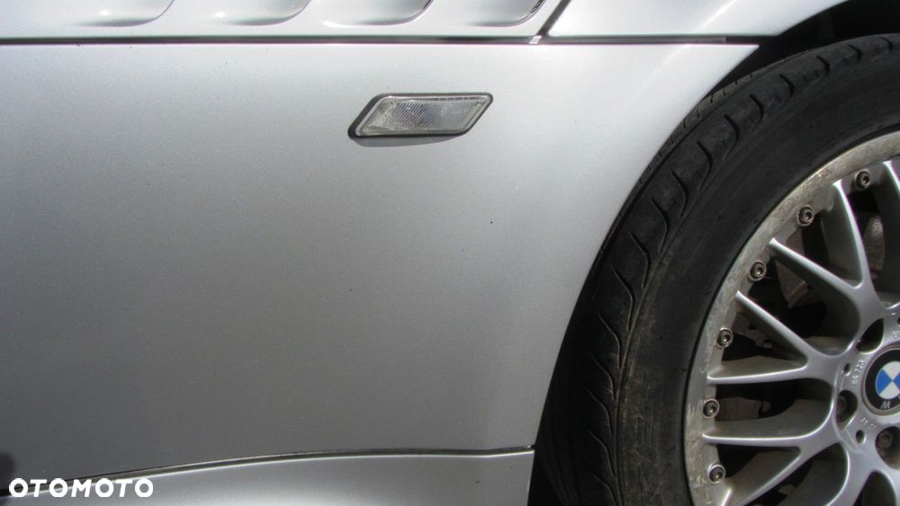 BMW Z3 E36 PRAWY BŁOTNIK PRZEDNI SREBRNY ORYGINAŁ 354 TITAN SILBER 8398694 - 3